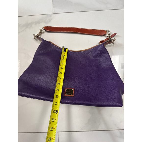 Dooney & Bourke Pebble Grain Leather Hobo Shoulder Bag. Product code J13545399 - Picture 10 of 11